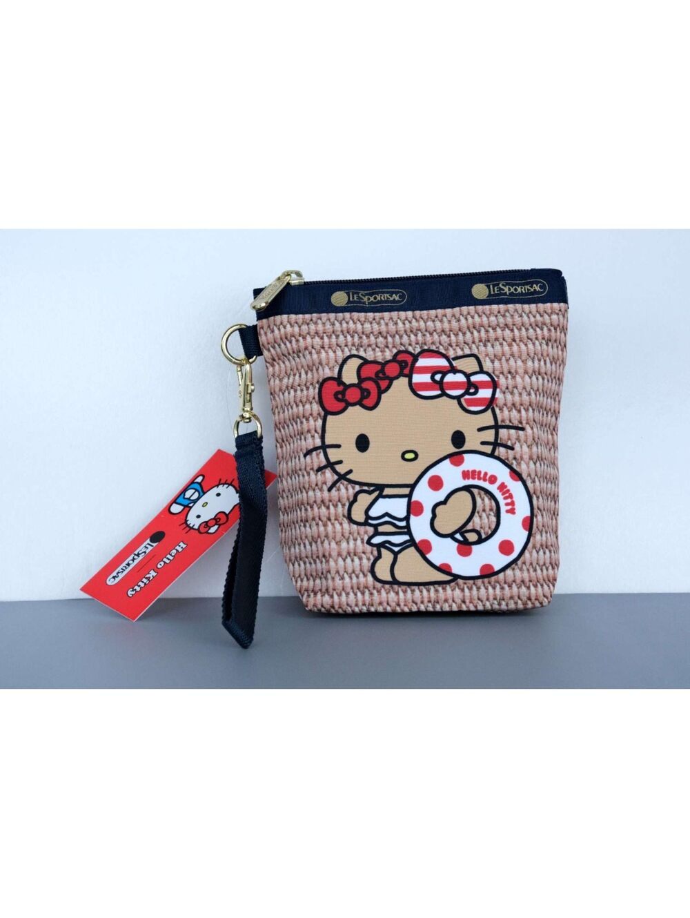 LeSportsac x Hello Kitty Small Wristlet Pouch NWT
